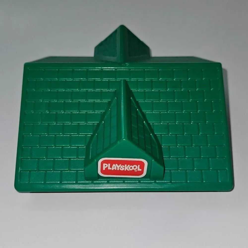 VTG Playskool Green Roof Dollhouse 1992 Item #980 Replacement